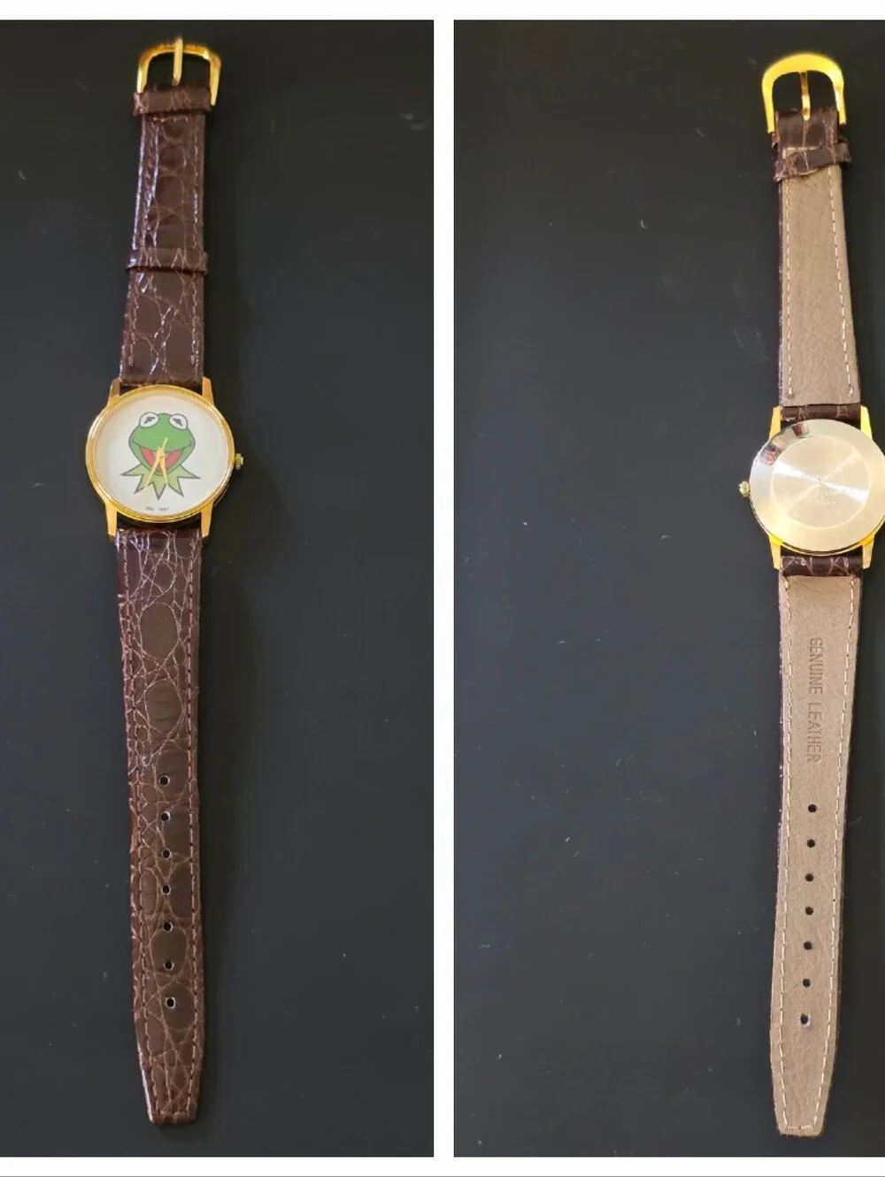 VTG Kermit The Frog Ha! 1987 Image Watch Never Worn Collectible Works